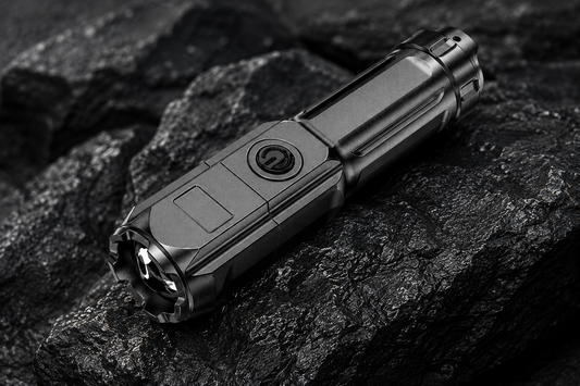 100000 Lumen Tactical USB Rechargeable LED Flashlight