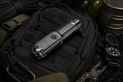 100000 Lumen Tactical USB Rechargeable LED Flashlight
